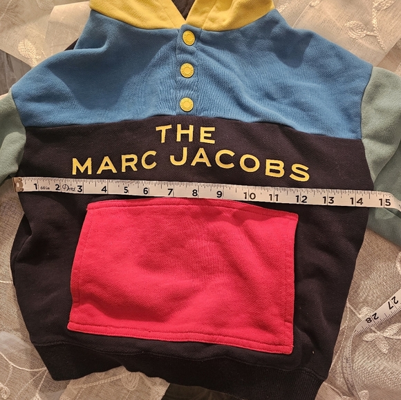The Marc Jacobs color block kids hoodie size 6 - Picture 4 of 10